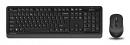 Клавиатура + мышь A4Tech Fstyler FG1010 клав:черный/серый мышь:черный/серый USB беспроводная Multimedia (FG1010 GREY)