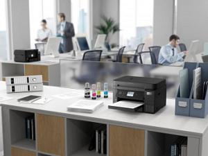 МФУ струйный Epson L6290 (C11CJ60505/408/507) A4 Duplex Net WiFi черный