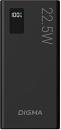 Мобильный аккумулятор Digma DGPF10A 10000mAh QC3.0/PD3.0 22.5W 3A 2xUSB-A/USB-C черный (DGPF10A22PBK)
