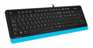 Клавиатура A4Tech Fstyler FK10 черный/синий USB (FK10 BLUE)