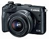 Фотоаппарат Canon EOS M6 черный 24.2Mpix 3" 1080p WiFi 15-45 IS STM f/ 3.5-6.3 LP-E17 (с объективом)
