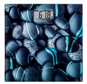 Весы напольные электронные Scarlett SC-BS33E081 макс.150кг рисунок/камни