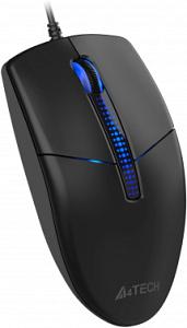 Мышь A4Tech N-530S черный оптическая 1200dpi USB 2but