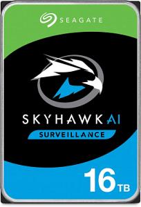 Жесткий диск Seagate SATA-III 16TB ST16000VE002 Surveillance SkyHawkAI 512E (7200rpm) 256Mb 3.5"