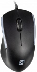 Мышь Оклик 245M черный оптическая 1000dpi USB 3but (471479)