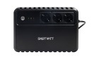 SMARTWATT ИБП линейно-интерактивный, 800/480 ВА/Вт, напольный, LED индикация, Schuko CEE7/4 - 3 шт. SMARTWATT ИБП линейно-интерактивный, 800/480 ВА/Вт, напольный, LED индикация, Schuko CEE7/4 - 3 шт.
