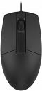 Мышь A4Tech OP-335S черный оптическая 1200dpi silent USB 3but