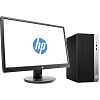 HP Bundle 400 G4 MT Core i5-7500,4GB DDR4-2400 DIMM (1x4GB),500GB,DVDRW,USBkbd/mouse,Dust Filter,Intel 7265 BT,Win10Pro(64-bit),1-1-1 Wty +Monitor HP