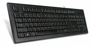 Клавиатура A4Tech KR-85 черный USB