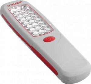 Фонарь налобный Зубр 61814 серый/красный лам.:светодиод. AAx3