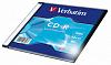 Диск CD-R Verbatim 700Mb 52x Slim case (1шт) (43347)