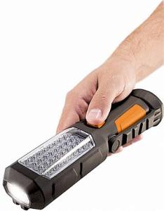 Фонарь универсальный Яркий Луч ОПТИМУС черный/оранжевый лам.:светодиод. AAx3 (4606400615071)