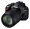 PhotoCamera Nikon D3200 KIT black 24.2Mpix 18-105VR 3" 1080p SD Набор с объективомEN-EL14 