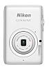 PhotoCamera Nikon CoolPix S02 white 13.2Mpix Zoom3x 2.5" 1080 7.3Gb CCD IS opt TouLCD Li-Ion