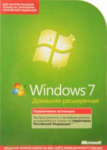 ПО MS Win Home Prem 7 Russian Russia Only DVD (GFC-02398)