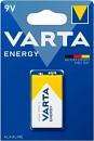 Батарея Varta Energy 6LR61 BL1 Alkaline 9V (1шт) блистер Батарея Varta Energy 6LR61 BL1 Alkaline 9V (1шт) блистер