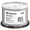Диск CD-R Verbatim 700Mb 52x Cake Box (50шт) Printable (43756)