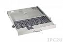 Выдвижная промышленная клавиатура с тачпадом для монтажа 19" AXIOM AX7042T_PAD