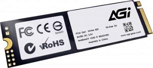 Накопитель SSD AGi PCIe 4.0 x4 1TB AGI1T0G43AI818 M.2 2280